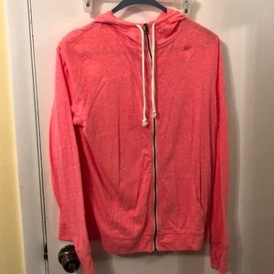 Pink Zip Up Hoodie